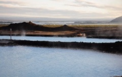 warm nature baths in Iceland with beautiful views