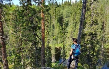 Hiking the Julma-Ölkky canyon