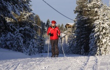 Nordic skiing in Hossa