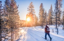 Le Parc National de Hossa en ski de randonnée nordique