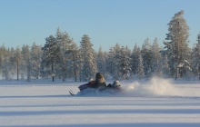 Snowmobile safari