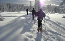 Snowshoeing and Seipiniemi Peninsula