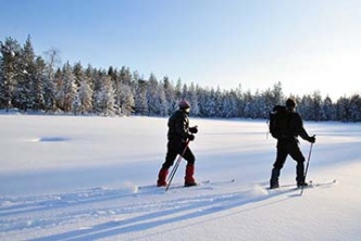 Ski nordique dans la région du Kainuu